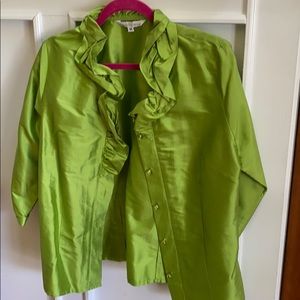 Moss Green Blouse/jacket